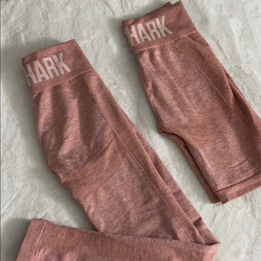 Flex High Biker Shorts (Pink)